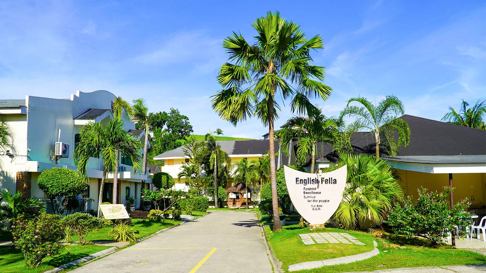 Khuôn viên Trường Anh ngữ FELLA 2 tại Cebu, Philippines