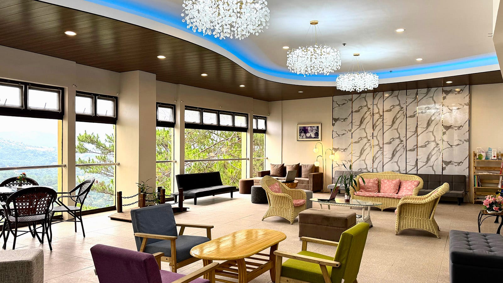 Student lounge trường Anh ngữ HELP Baguio