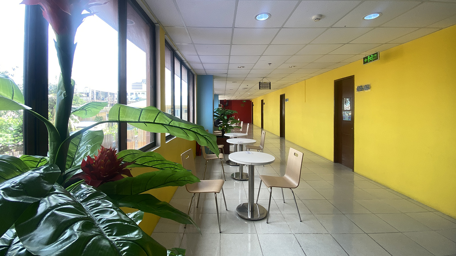 Lounge area trường Anh ngữ GLC