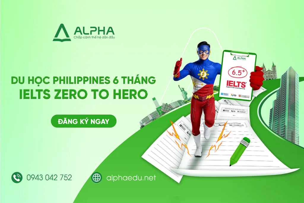 Du học Philippines 6 tháng: IELTS zero to hero