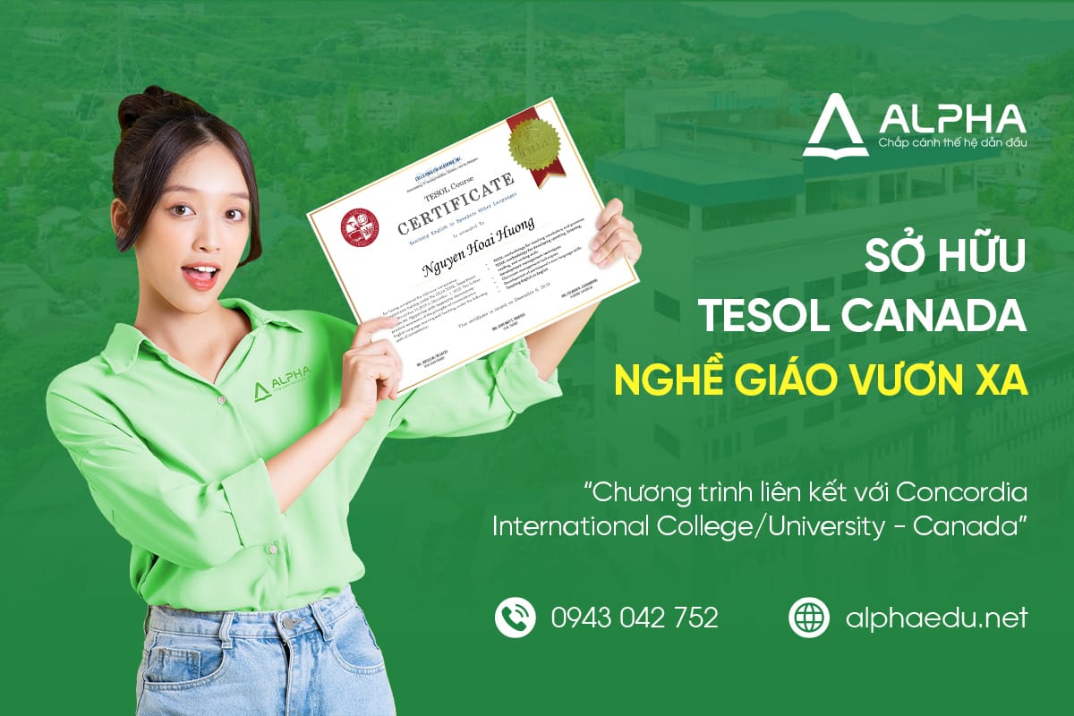Chứng chỉ TESOL quốc tế