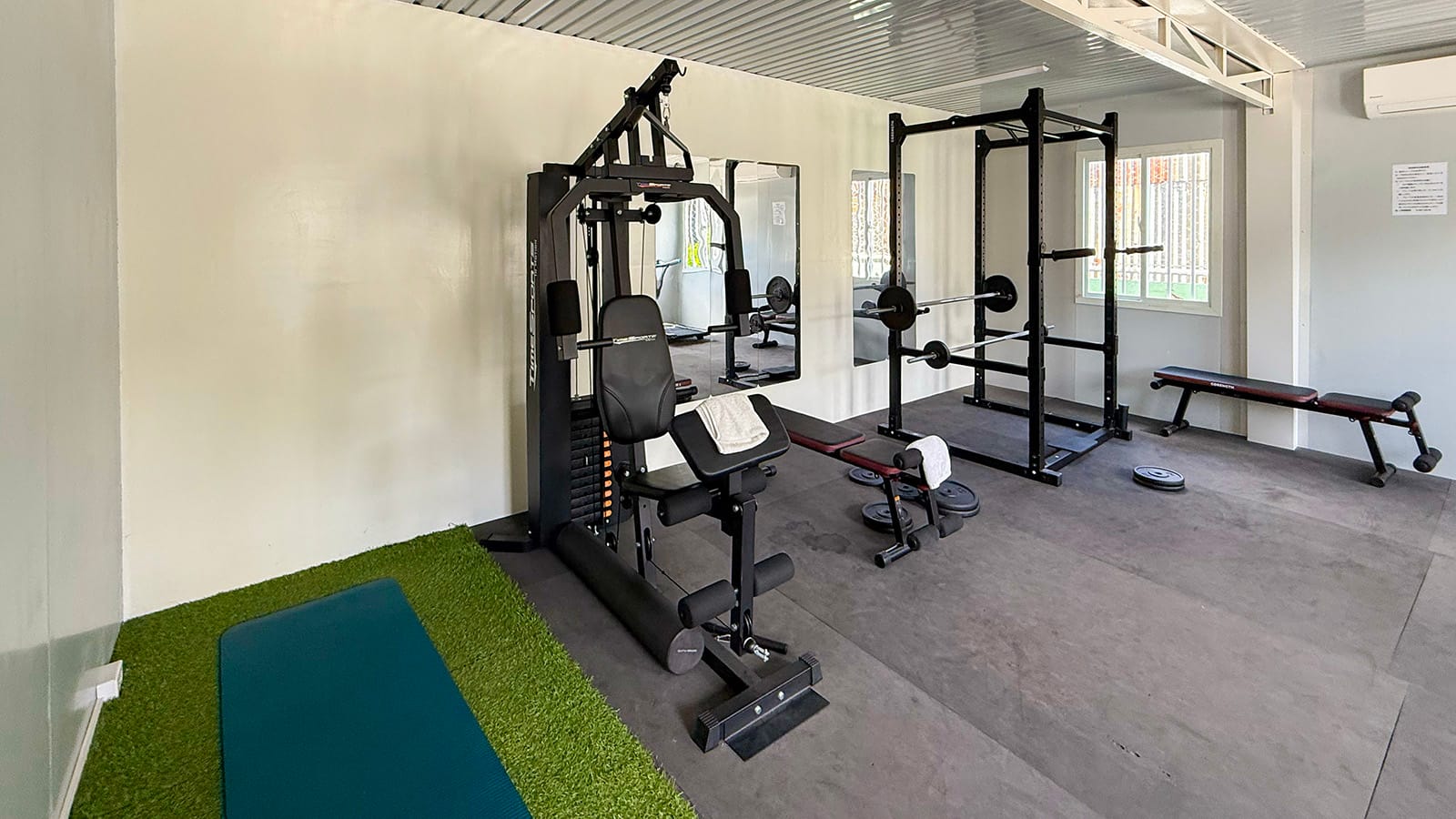 Phòng Gym trường Anh ngữ Curious World Academy