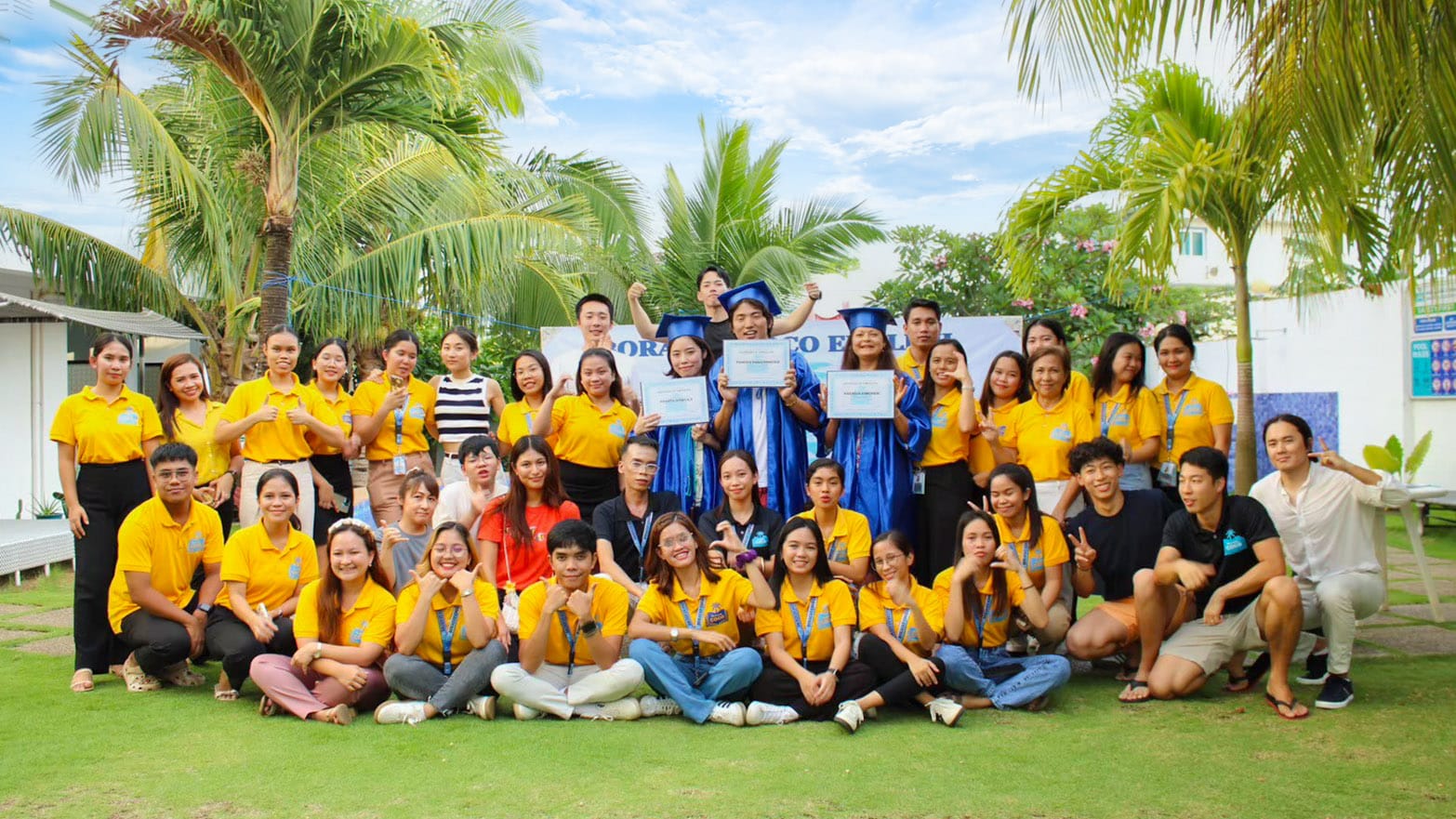 Lễ tốt nghiệp trường Anh ngữ Boracay Coco
