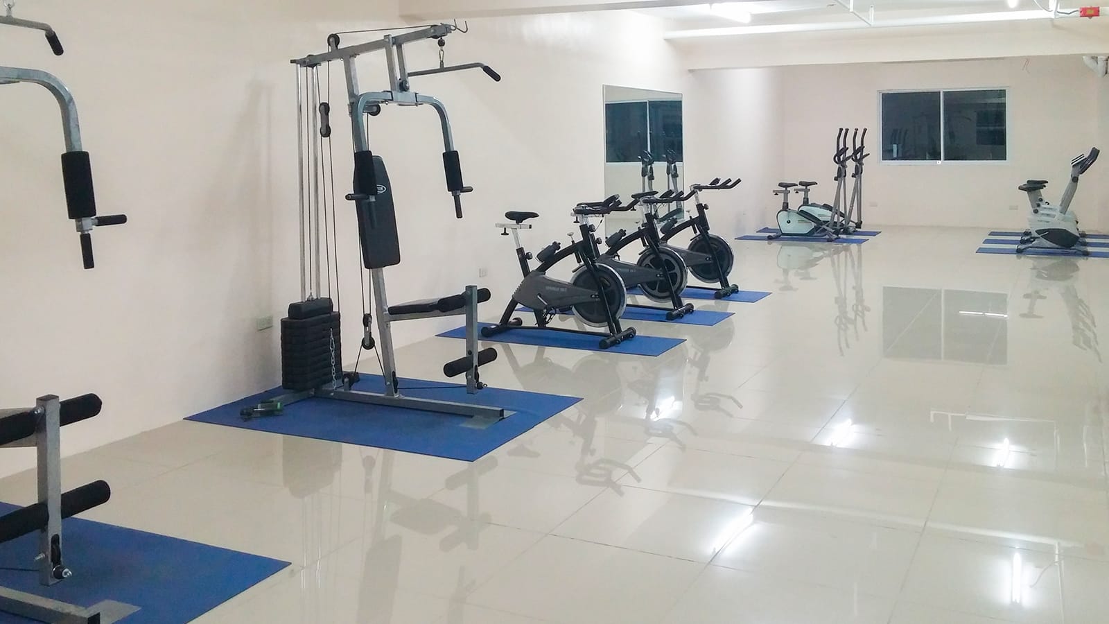 Phòng gym trường Anh ngữ LSLC