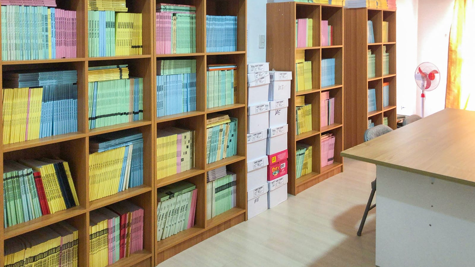 Thư viện trường Anh ngữ We (iloilo)