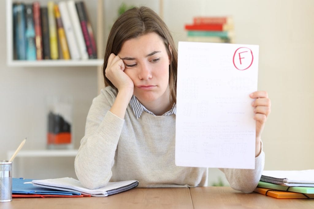 Failed Placement Test