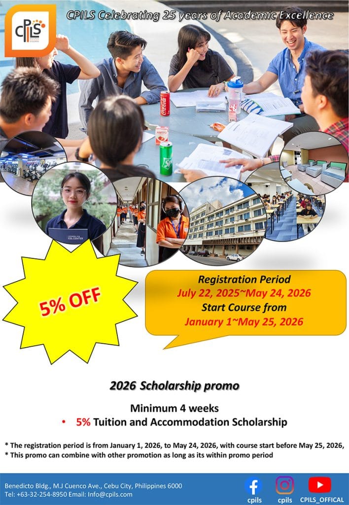 Học Bổng Trường Anh Ngữ Cpils