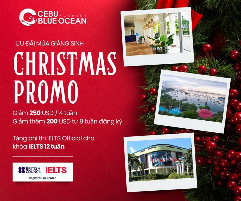 Học Bổng Trường Anh Ngữ Cebu Blue Ocean