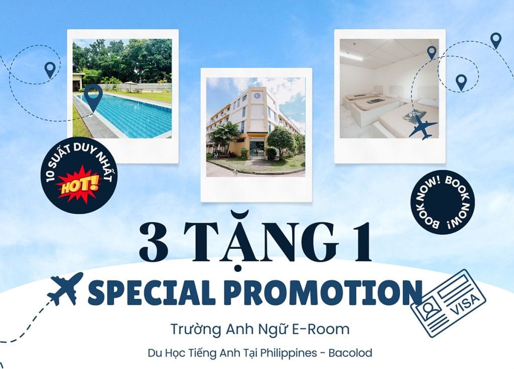 Học Bổng Trường Anh Ngữ E-Room